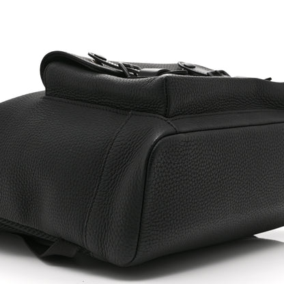 Louis Vuitton Taurillon Christopher Slim Backpack Black 8 of 9