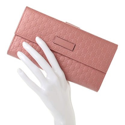 Gucci Microguccissima Continental Flap Wallet Soft Pink 2 of 7