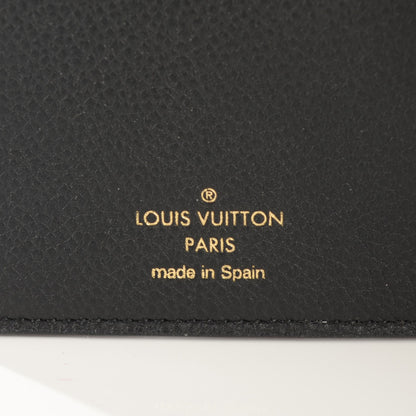 Louis Vuitton Monogram Pallas Compact Wallet Black 6 of 7
