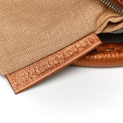 Fendi Cuoio Romano Selleria Linda Satchel Bronzo 6 of 10