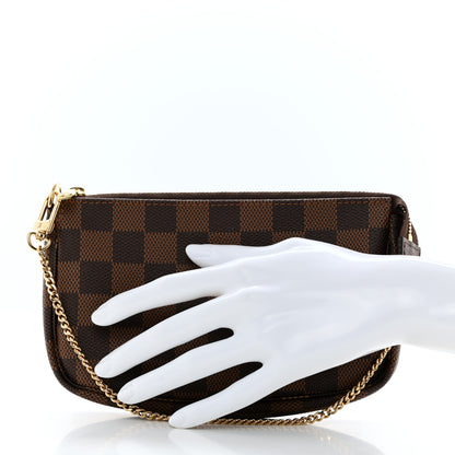Louis Vuitton Damier Ebene Mini Pochette Accessories 2 of 7