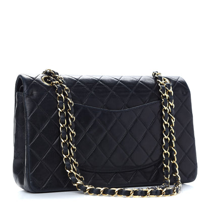 Chanel Lambskin Quilted Medium Double Flap Black 3 of 11