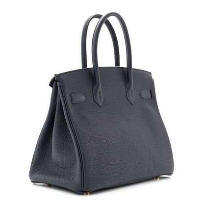Hermes Togo Birkin 30 Bleu Nuit 3 of 11