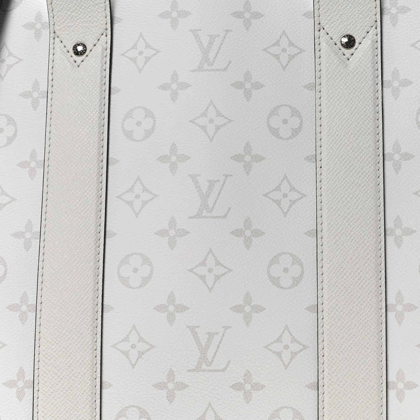 Monogram Eclipse Taigaramma Weekend Tote NM Optic White