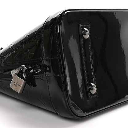 Louis Vuitton Vernis Alma PM Noir Magnetique 8 of 9