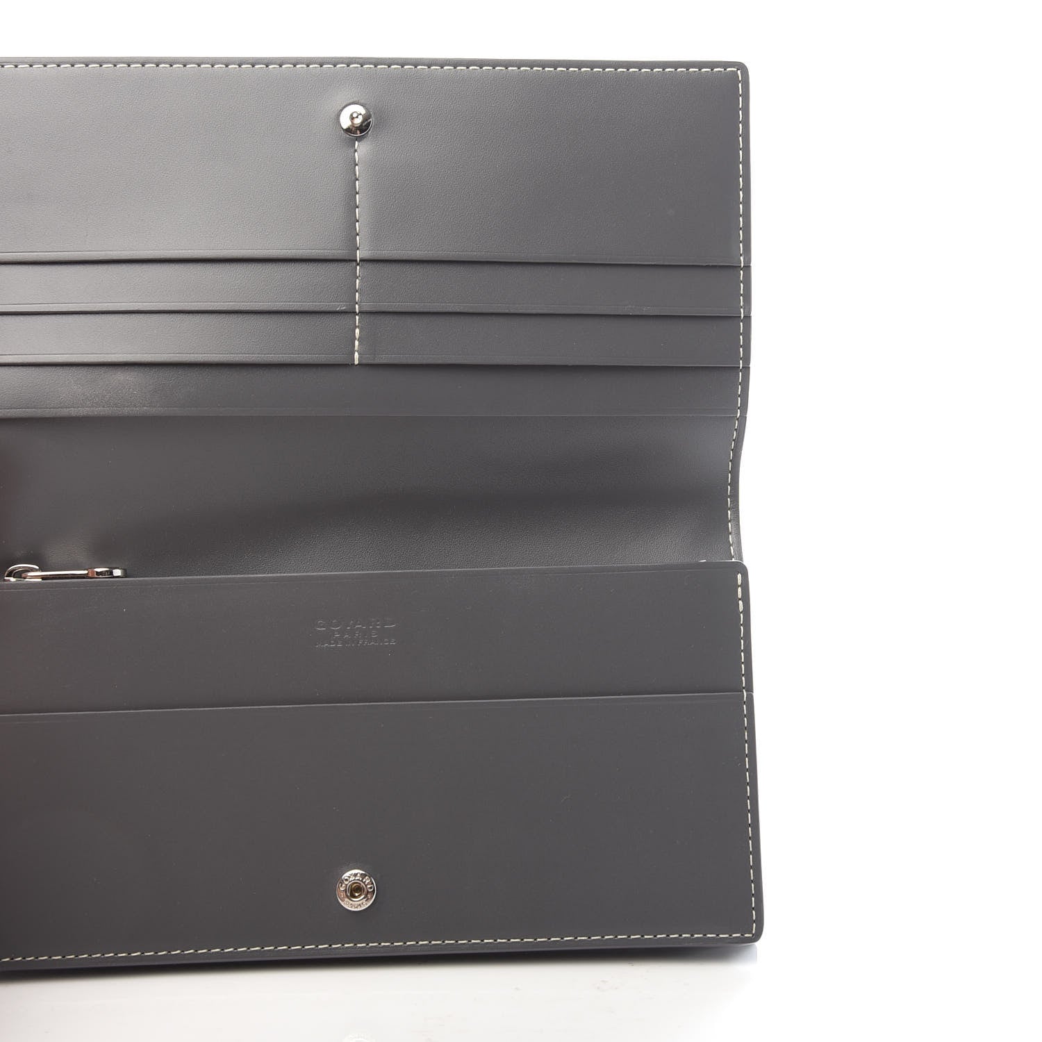 Goyard Goyardine Long Bi-Fold Wallet Grey 5 of 7