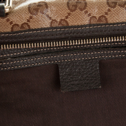 Gucci Crystal Monogram Medium Joy Boston Dark Brown 6 of 7