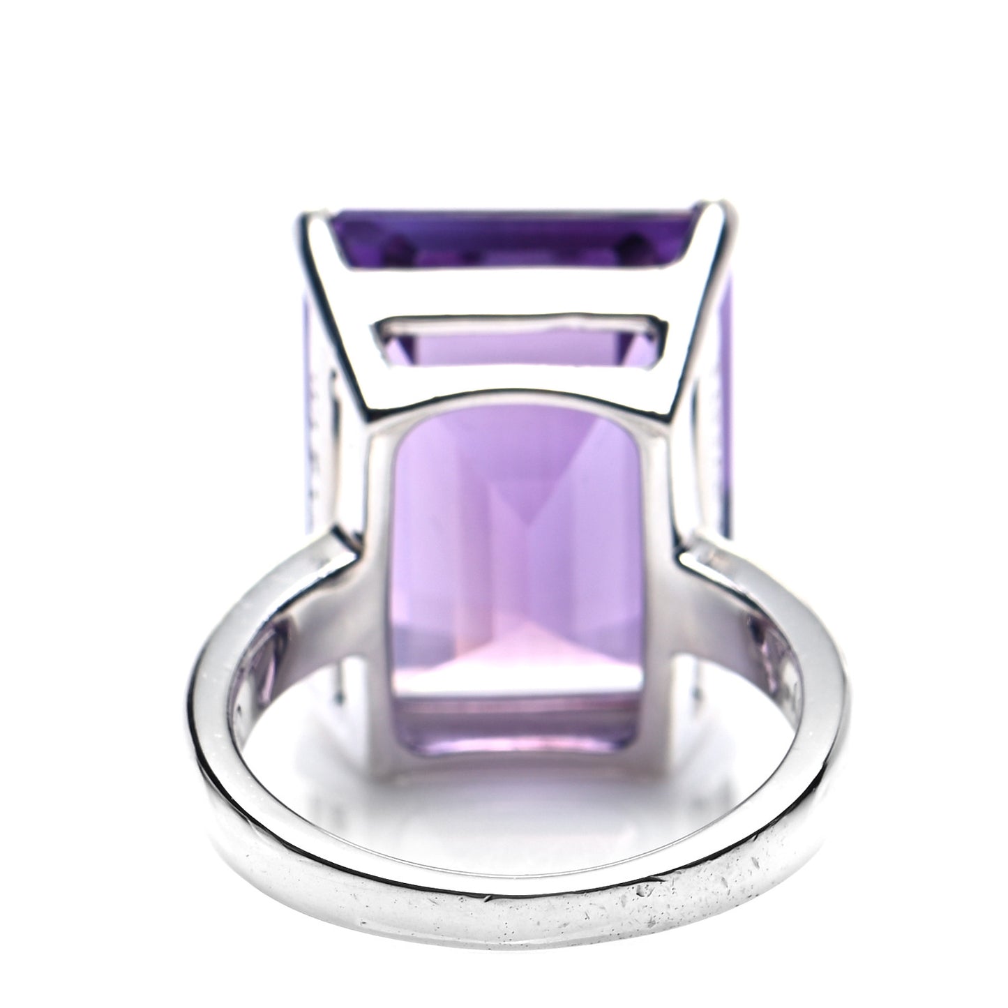 Sterling Silver Amethyst Sparklers Cocktail Ring 47 4