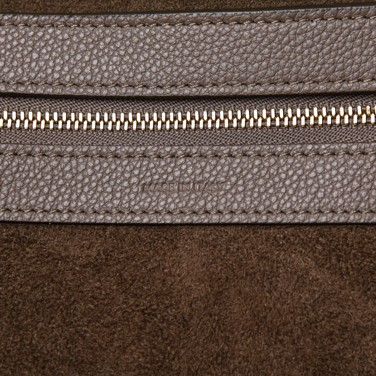 Celine Soft Grained Calfskin Small Belt Cabas Phantom Taupe 7 of 12