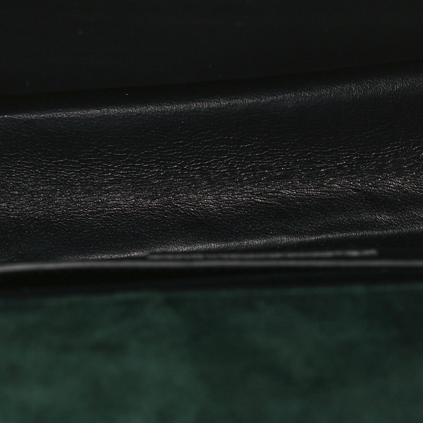 Suede Sulpice Monogram Medium Shoulder Bag Green