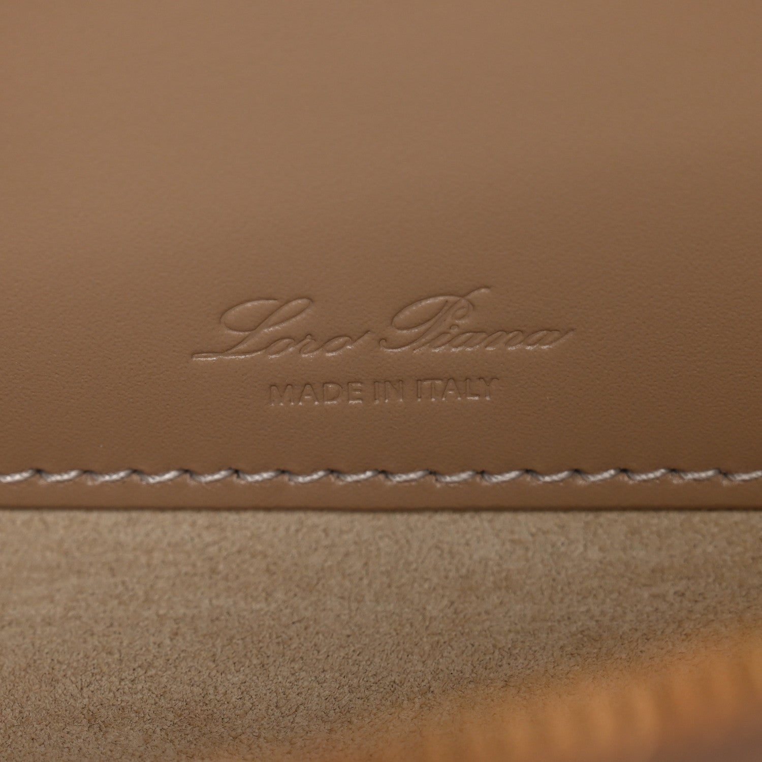 Loro Piana Saddle Calfskin L23 Extra Bag Egypt Rock 6 of 9
