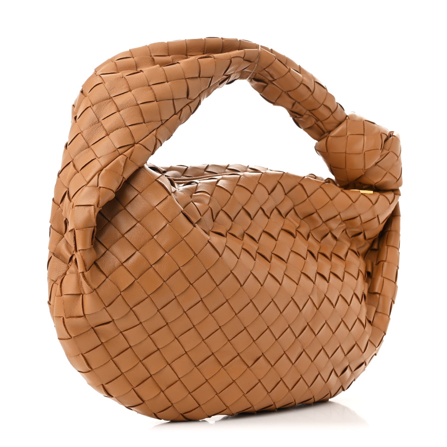 Bottega Veneta Nappa Intrecciato Teen Jodie Caramel 3 of 10