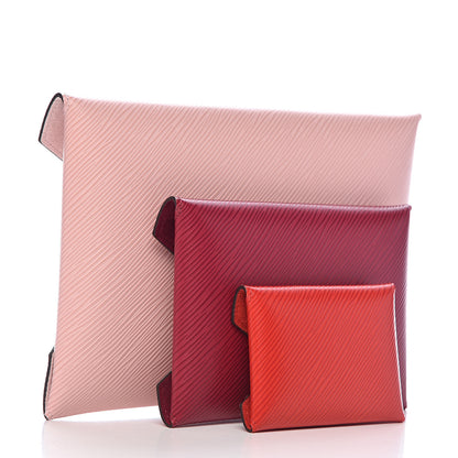 Louis Vuitton Epi Kirigami Pochette Set Rose Ballerine Fuchsia Coquelicot 3 of 8