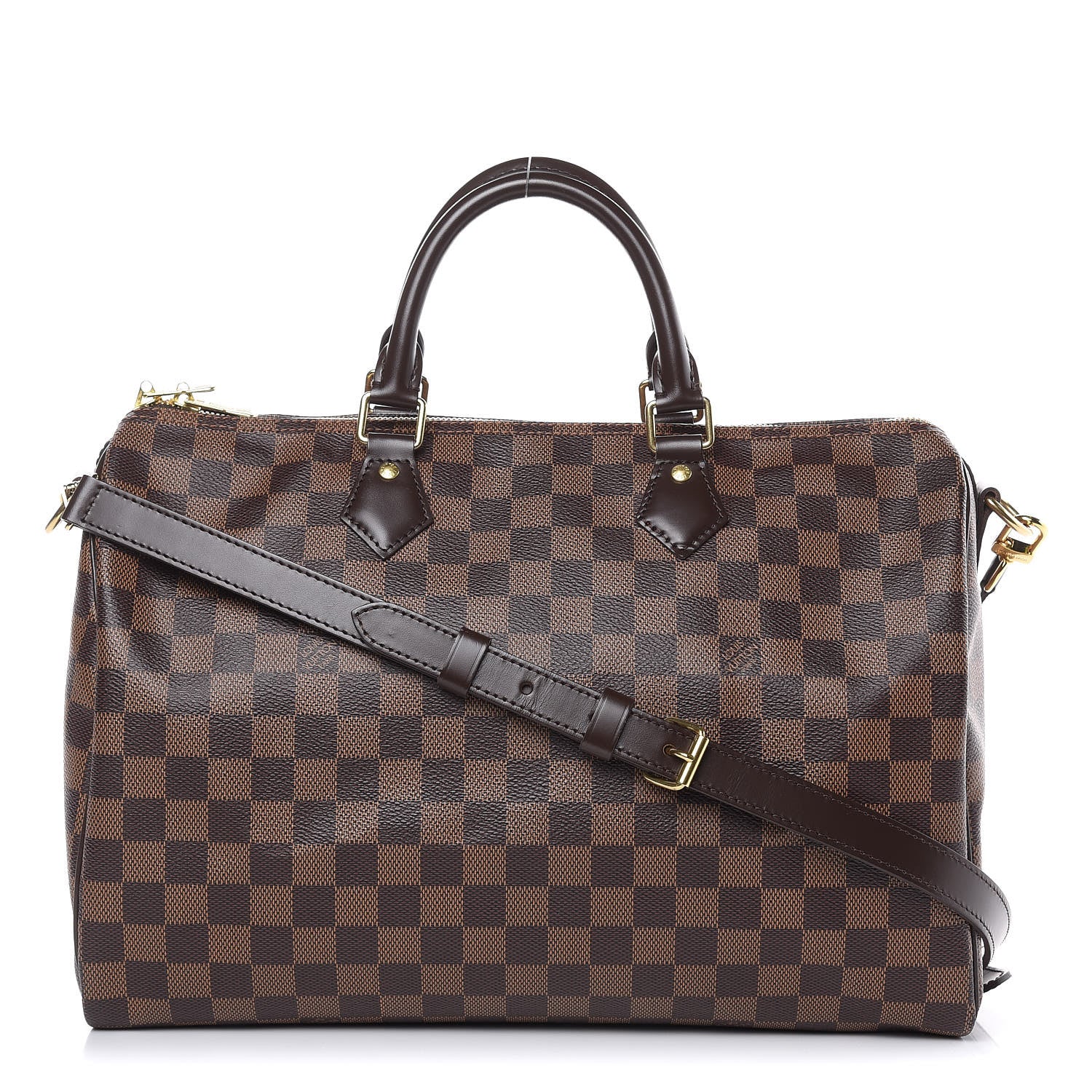Louis Vuitton Damier Ebene Speedy Bandouliere 35 1 of 9