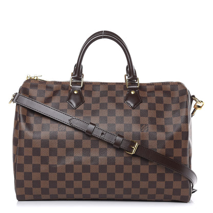 Louis Vuitton Damier Ebene Speedy Bandouliere 35 1 of 9
