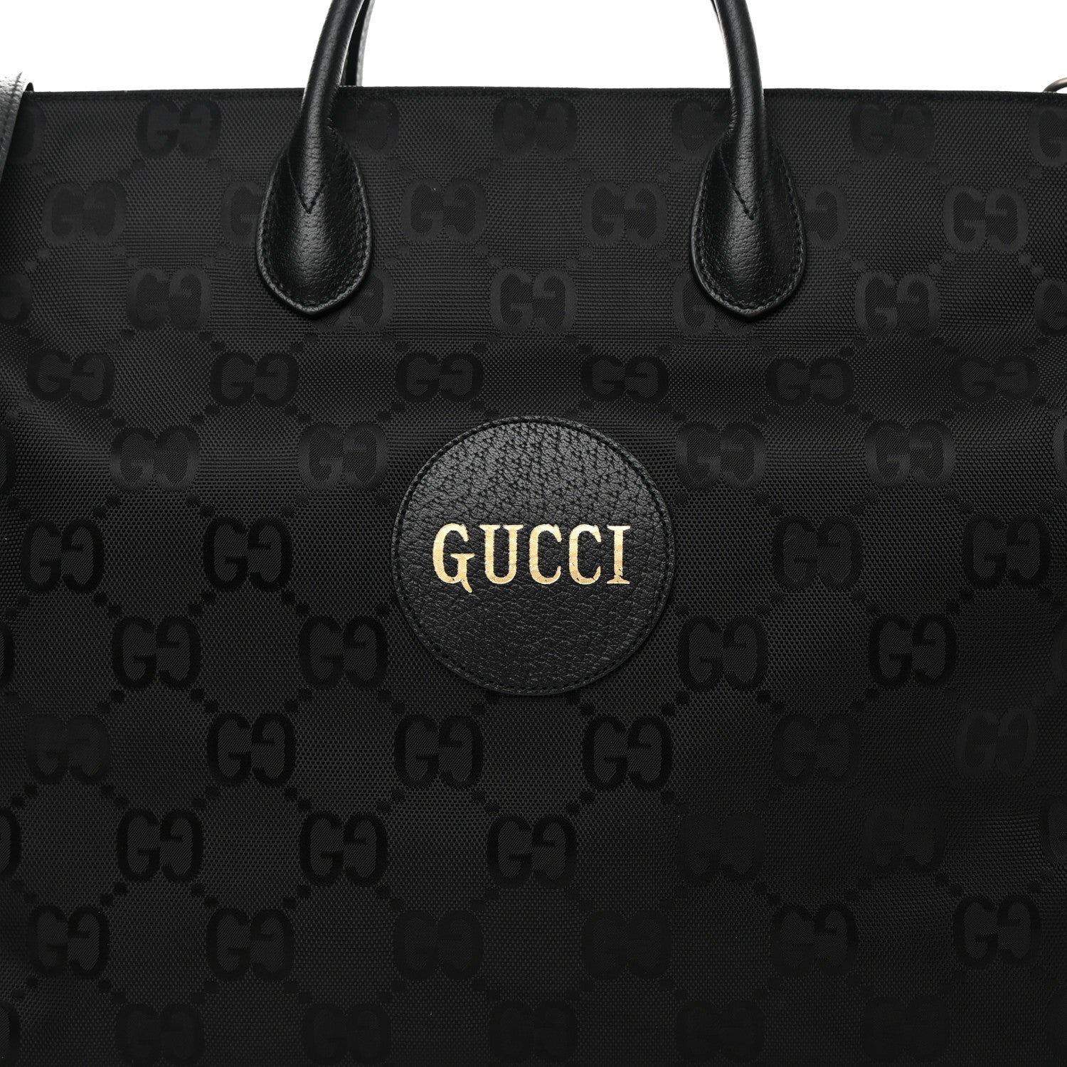 Gucci Econyl Nylon Monogram Large Off The Grid Tote Bag Black 8 of 12