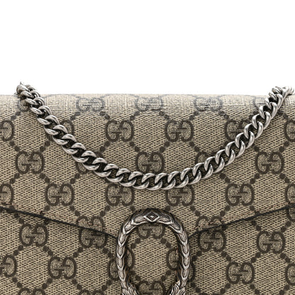 Gucci GG Supreme Monogram Mini Dionysus Chain Wallet Beige Taupe 8 of 13