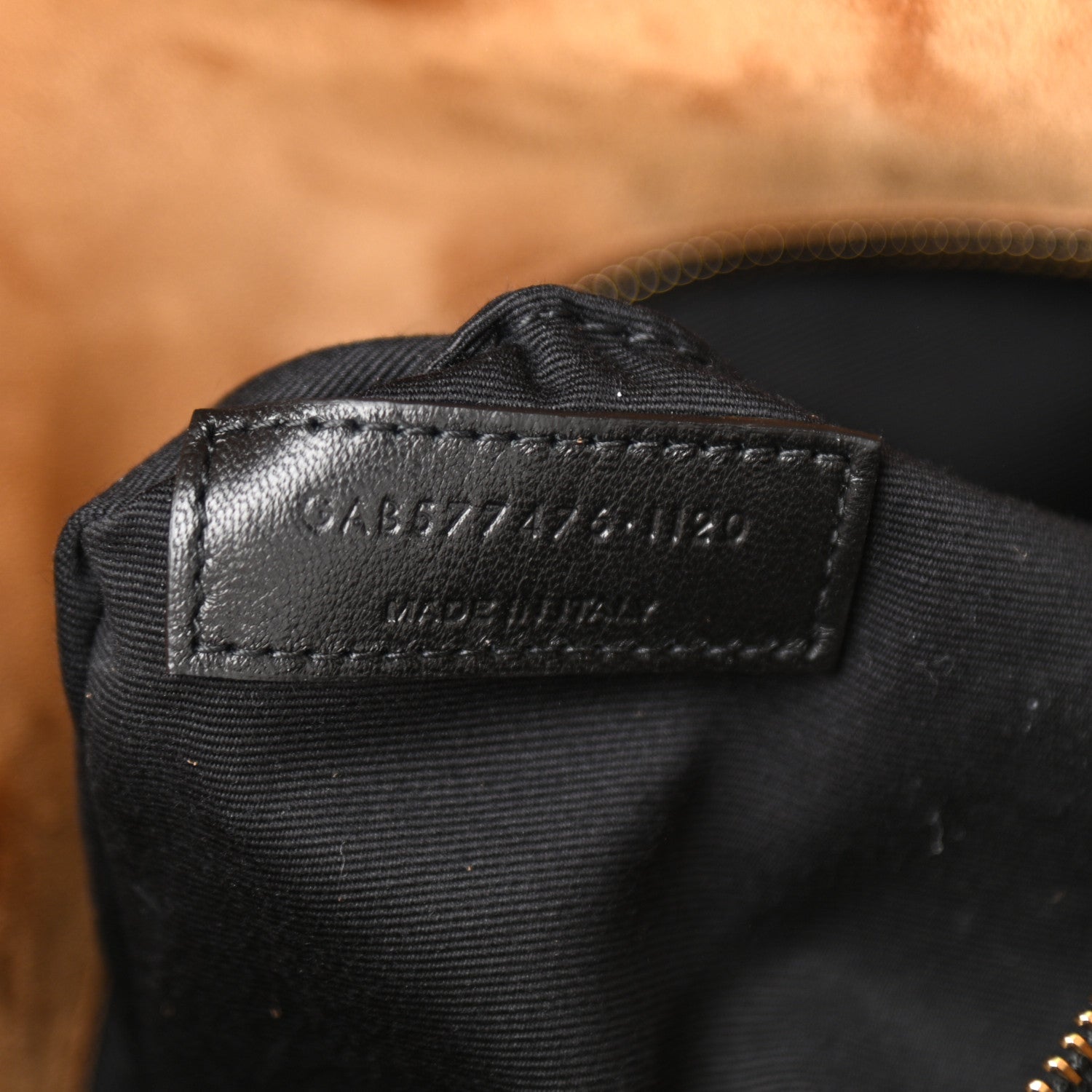 Saint Laurent Suede Calfskin Quilted Small Loulou Puffer Monogram Chain Satchel Cinnamon 7 of 11