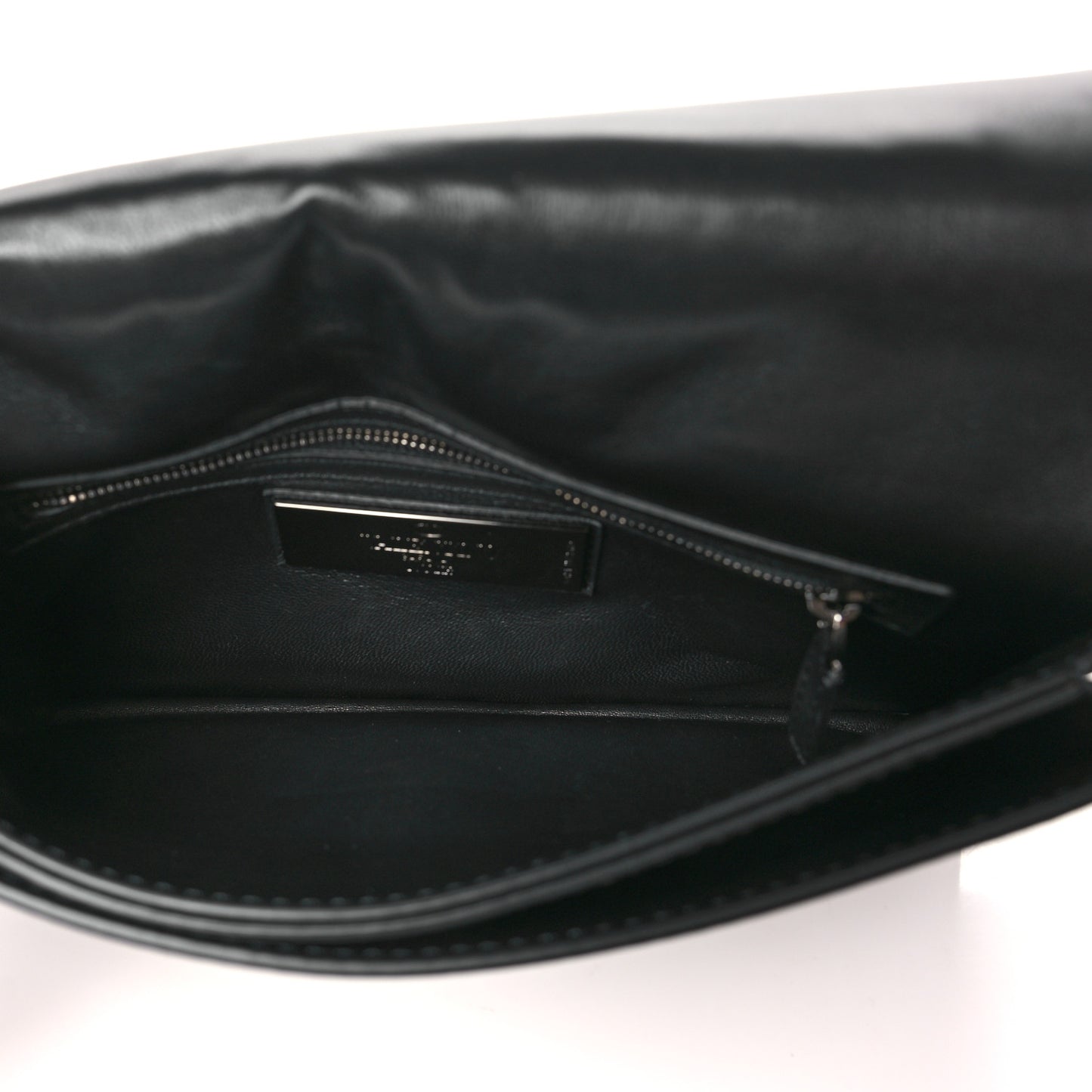 Nappa Rockstud Wristlet Clutch Black