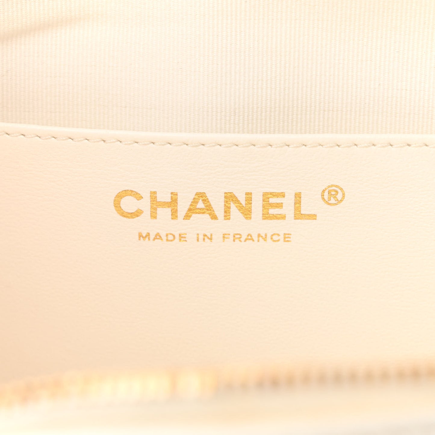 Lambskin Quilted CC In Love Heart Bag White