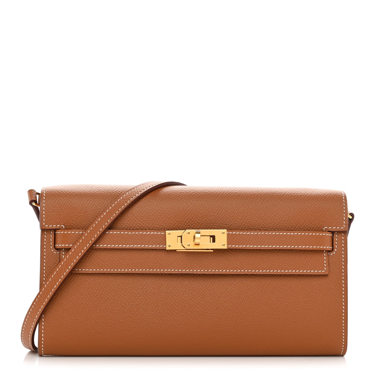 Epsom Kelly Wallet To Go Gold