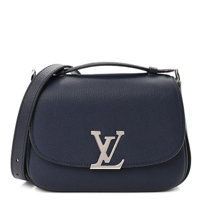 Louis Vuitton Grained Calfskin Vivienne NM Blue Marine 1 of 9