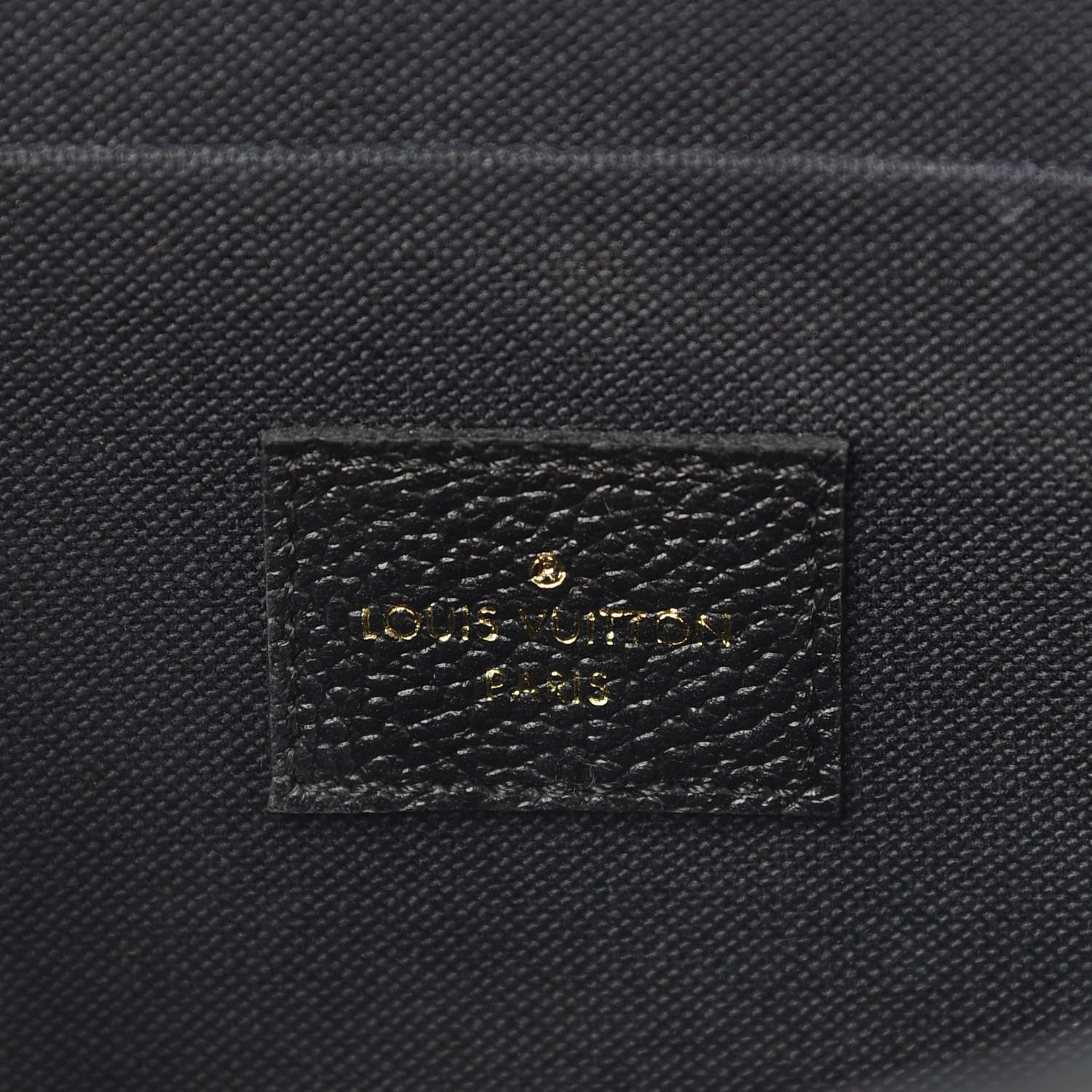 Louis Vuitton Empreinte Pochette Felicie Chain Wallet Black 7 of 10