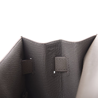 Hermes Epsom Kelly Sellier 32 Etain 9 of 11