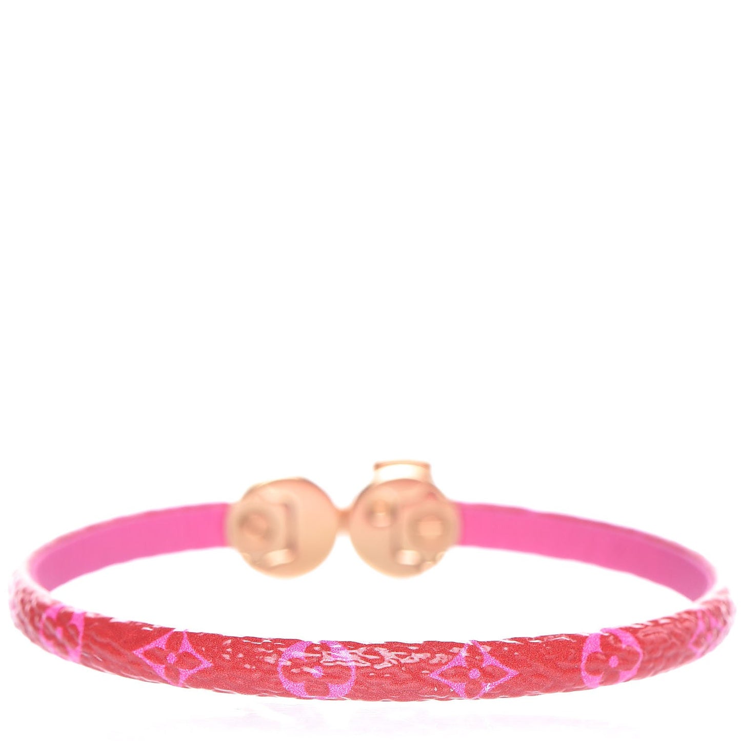 Monogram Mini Historic Bracelet 17 Fuchsia