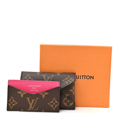 Louis Vuitton Monogram LV Colormania Kirigami Card Holder Pondichery Pink 9 of 9