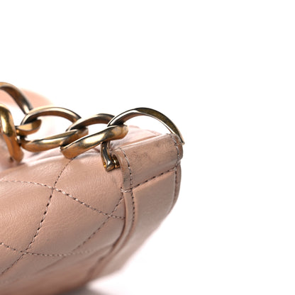 Chanel Calfskin Quilted Flap Beige 32 of 39