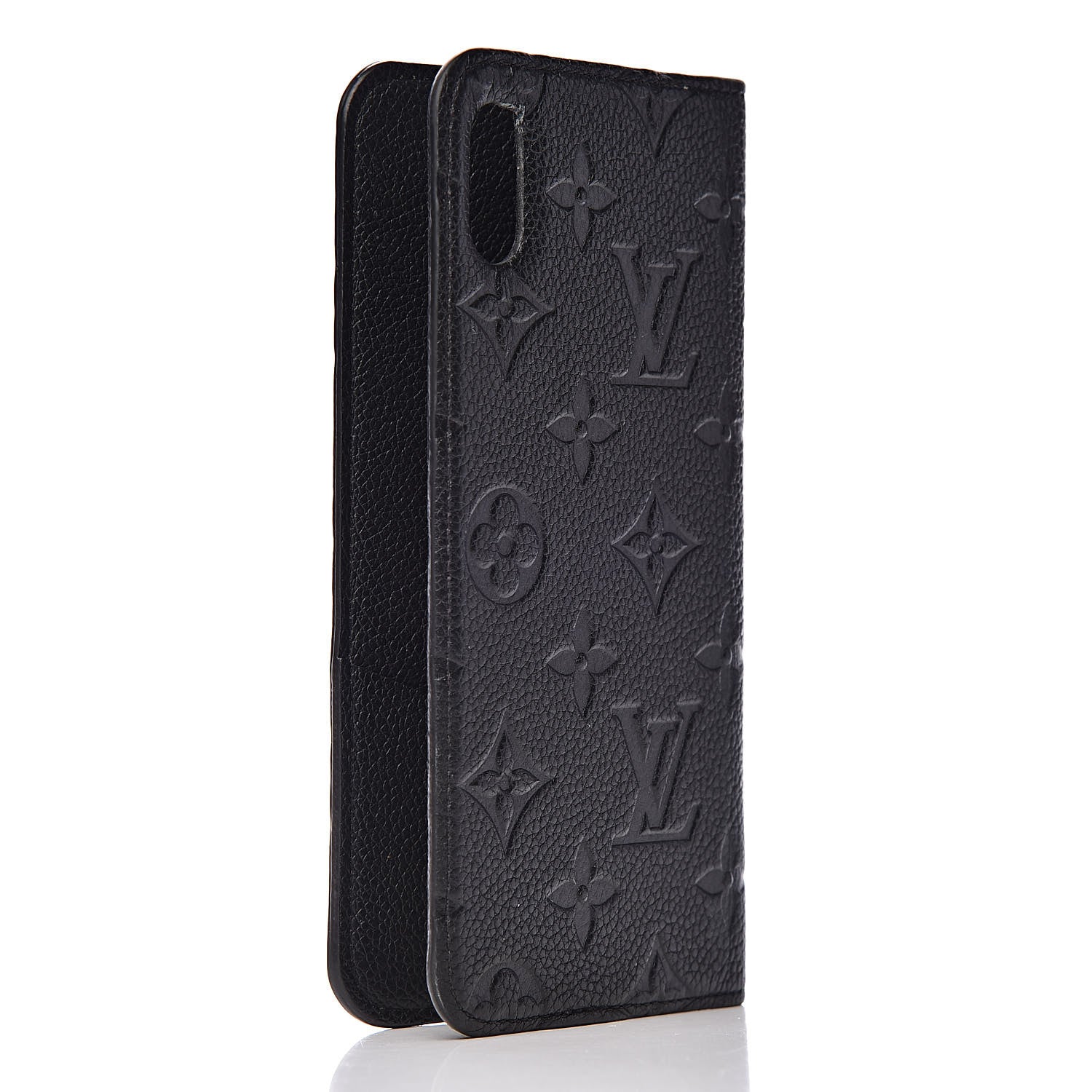 Louis Vuitton Empreinte iPhone X/XS Folio Case Black 3 of 8