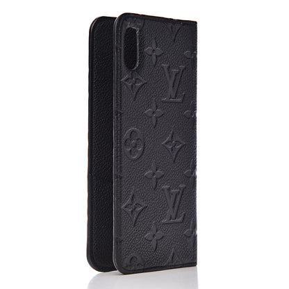 Louis Vuitton Empreinte iPhone X/XS Folio Case Black 3 of 8
