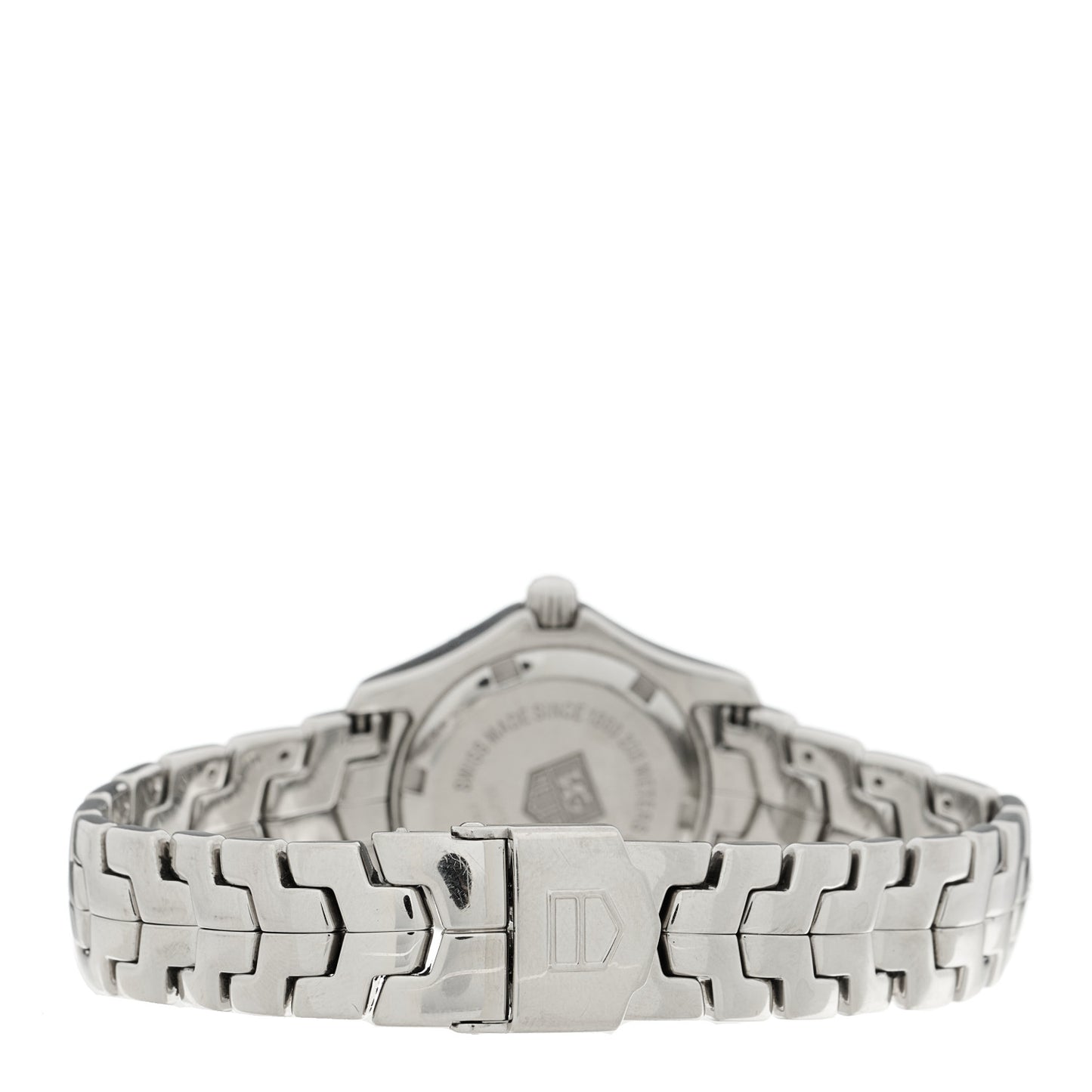 Stainless Steel Mother of Pearl 27mm Link Quartz Watch WJ1313-0