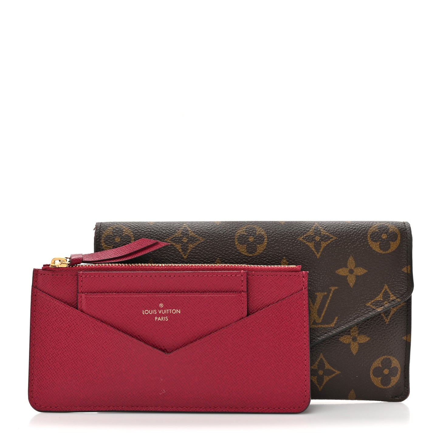 Monogram Jeanne Wallet Fuchsia