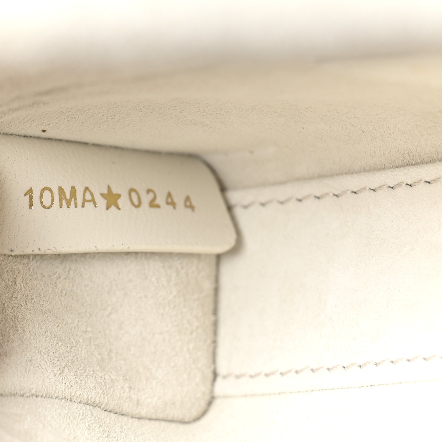 Lambskin Cannage Micro Lady D-Joy Latte