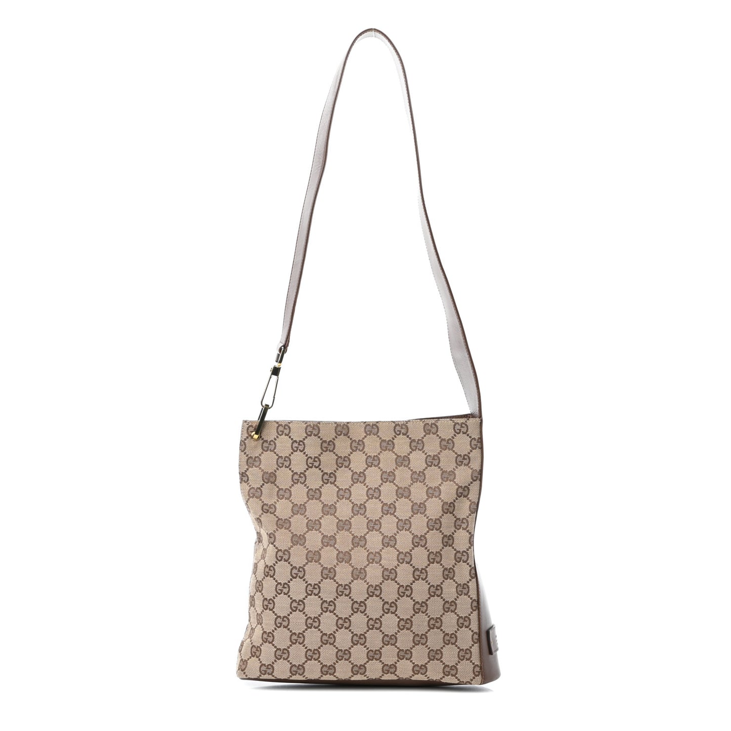 Monogram Hobo Dark Brown