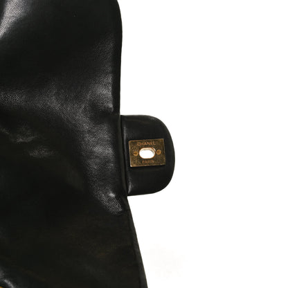 Chanel Lambskin Quilted Single Flap Black 15 of 15