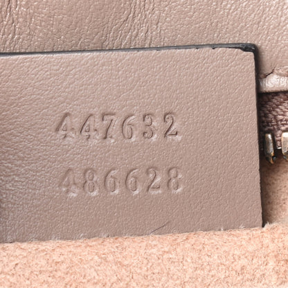 Gucci Calfskin Matelasse Small GG Marmont Chain Shoulder Bag Porcelain Rose 6 of 6