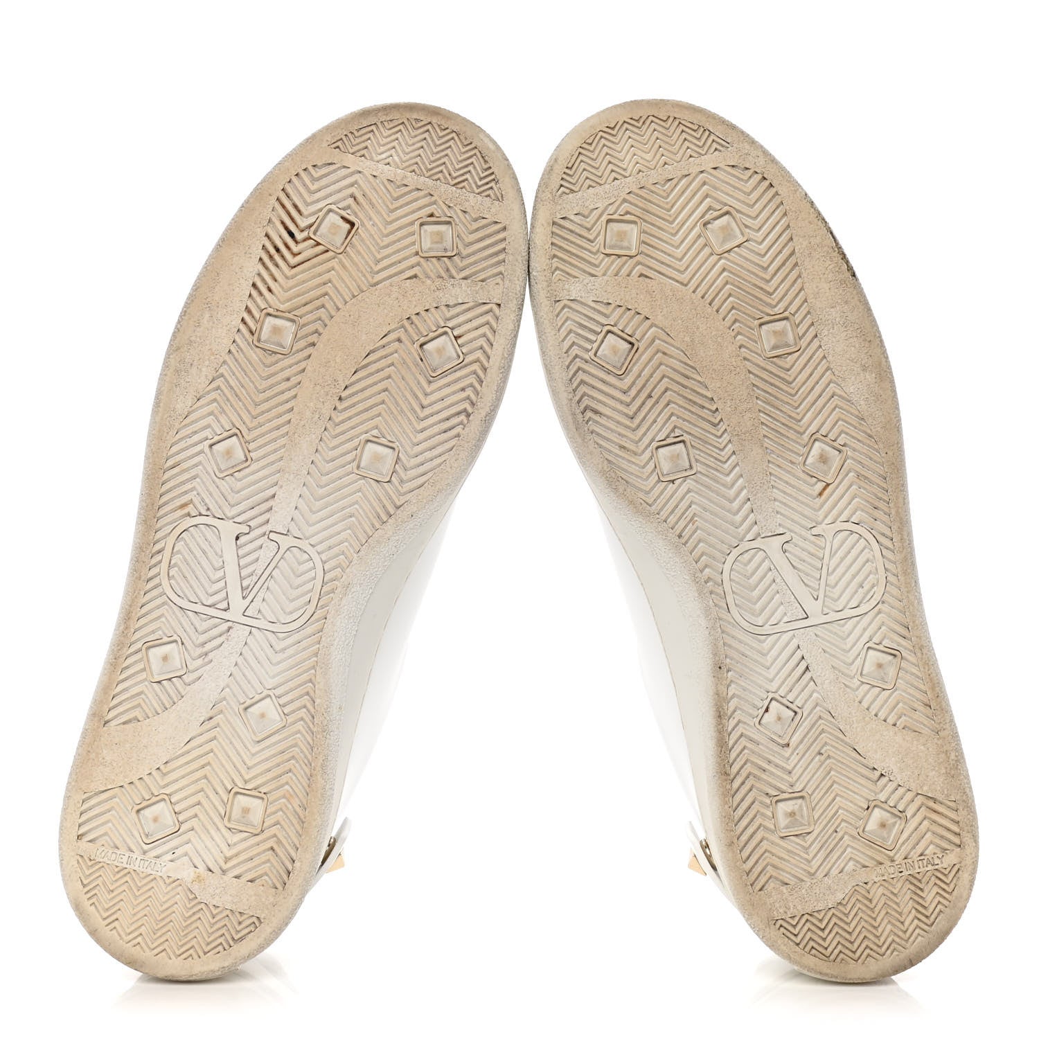 Valentino Garavani Calfskin Womens Backnet Sneakers 37.5 White 6 of 20