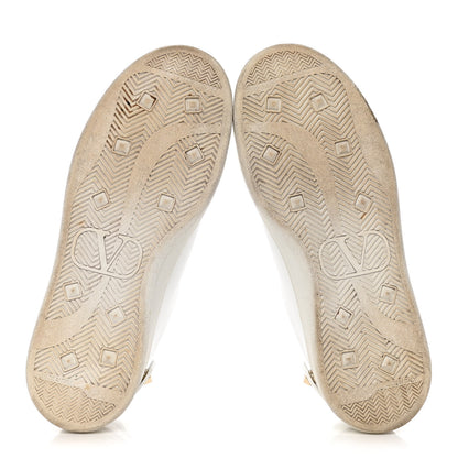 Valentino Garavani Calfskin Womens Backnet Sneakers 37.5 White 6 of 20