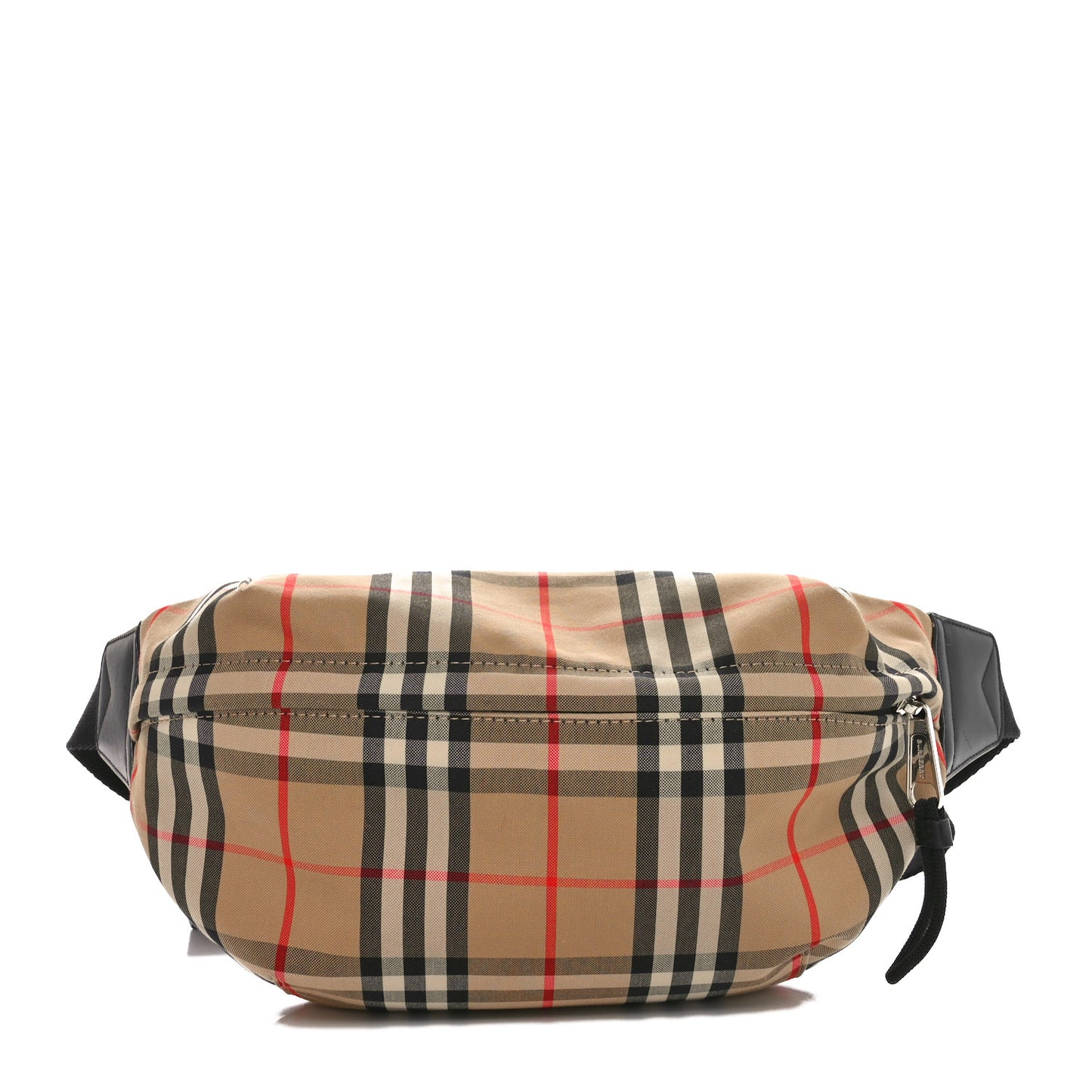 Nylon Vintage Check Medium Sonny Bum Bag Archive Beige Black