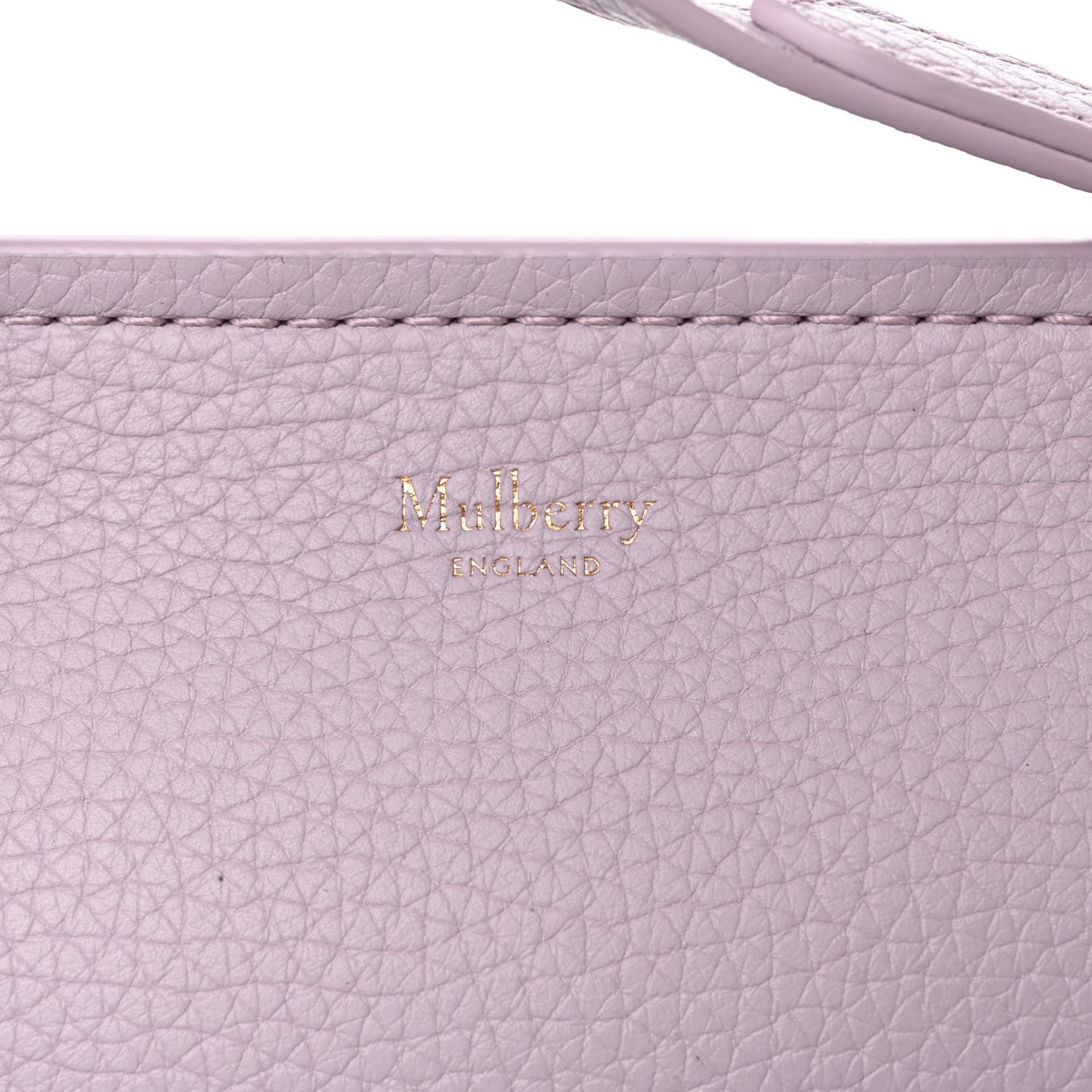 Mulberry Small Classic Grain Small Amberley Satchel Lilac 9 of 9