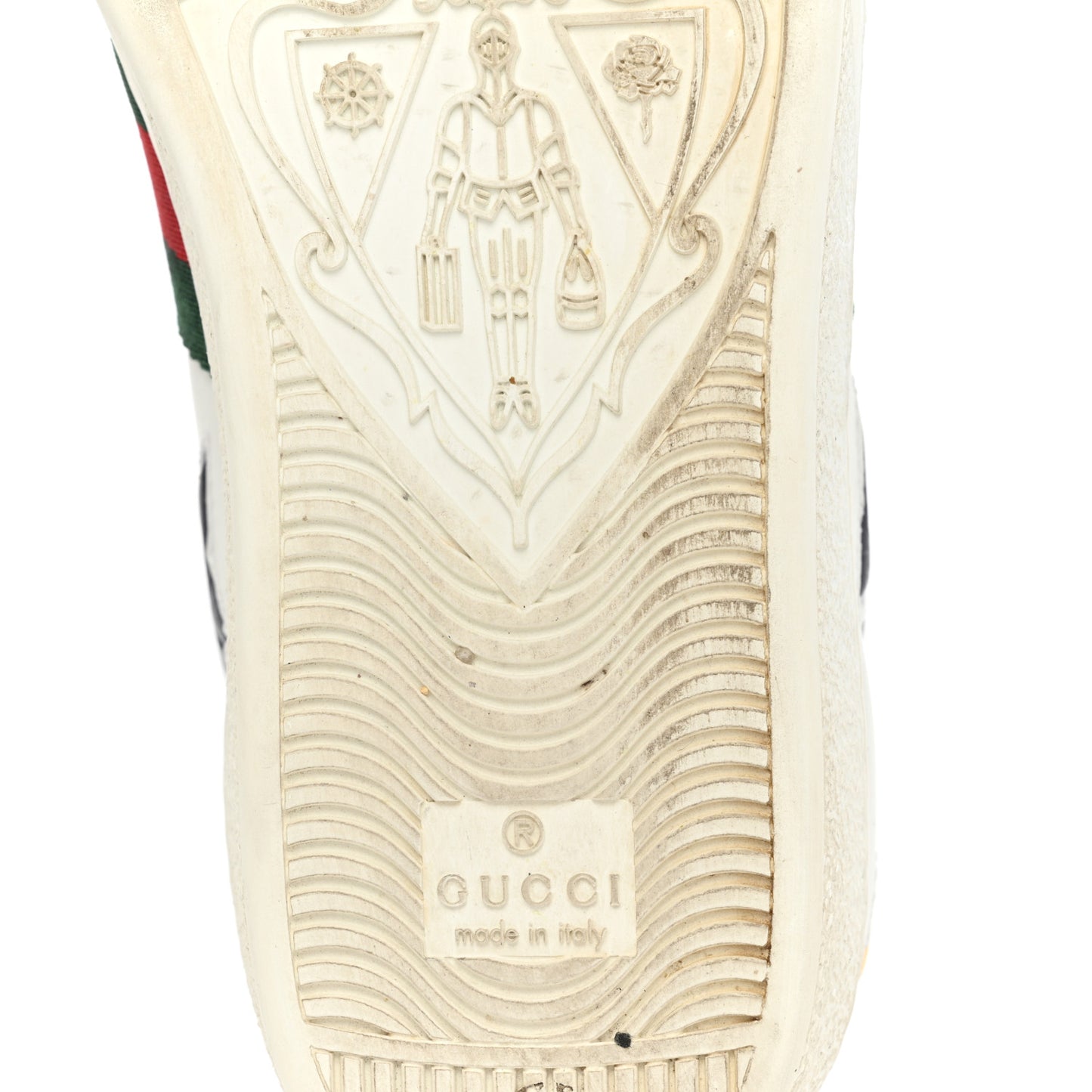Calfskin Ayers Web Star Embroidered Womens Ace Sneakers 35.5 White Multi