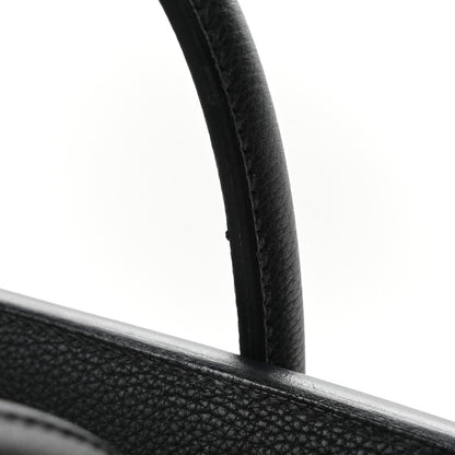 Hermes Togo Toile HAC Travel Birkin 40 Black 12 of 12