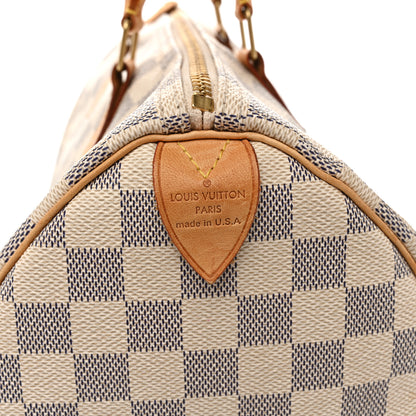 Louis Vuitton Damier Azur Speedy 35 7 of 15