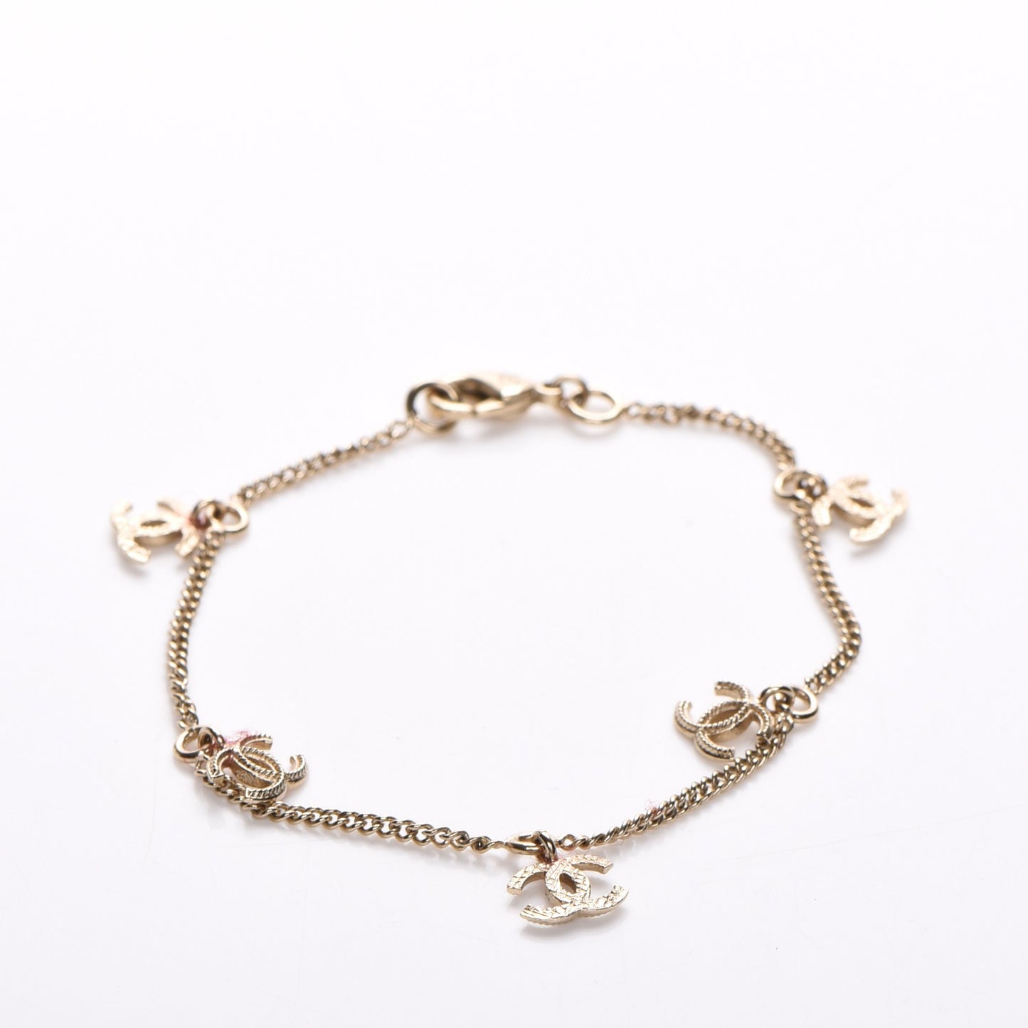 CC Charm Bracelet Gold