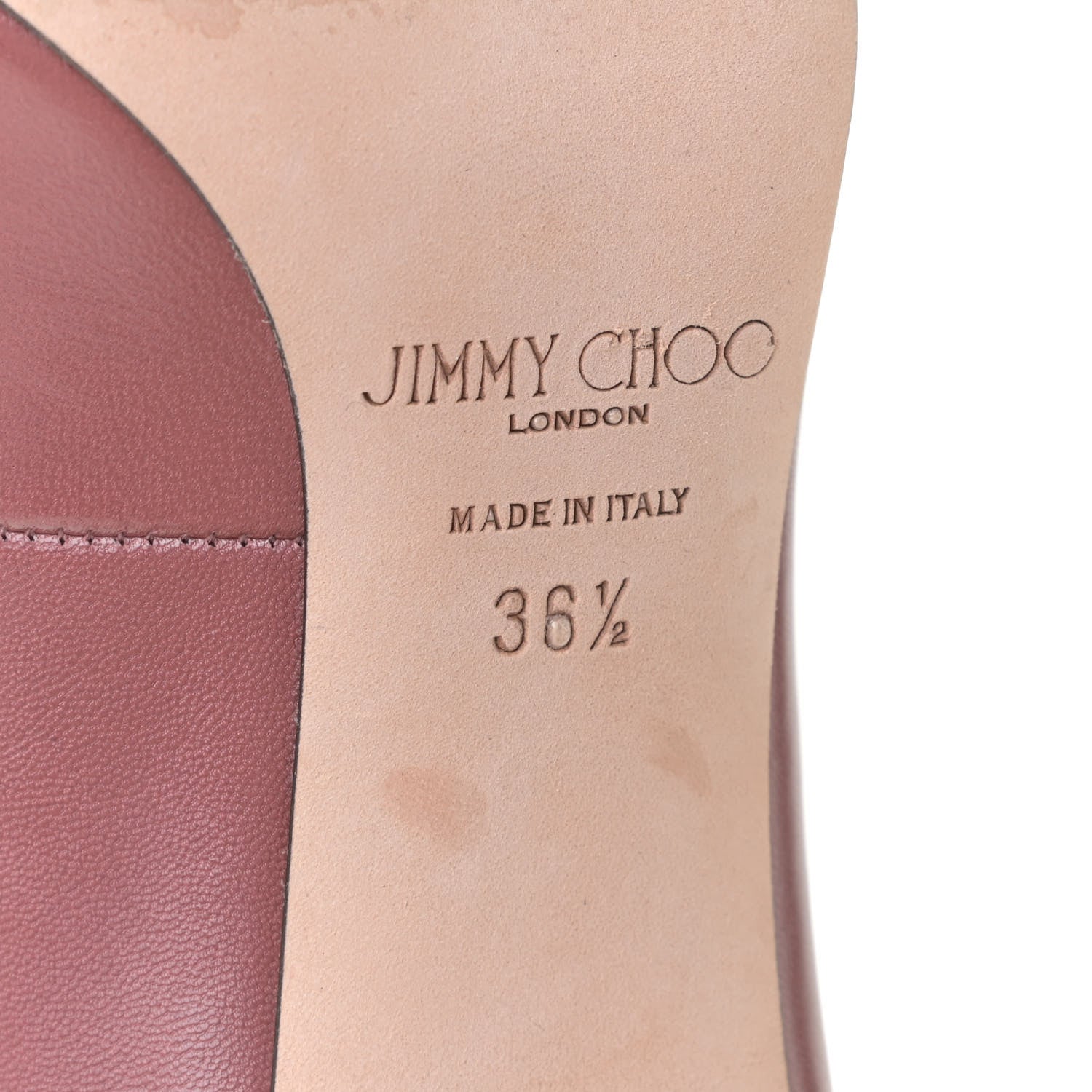 Jimmy Choo Kid Sage 85 Pumps 36.5 Vintage Rose 11 of 14
