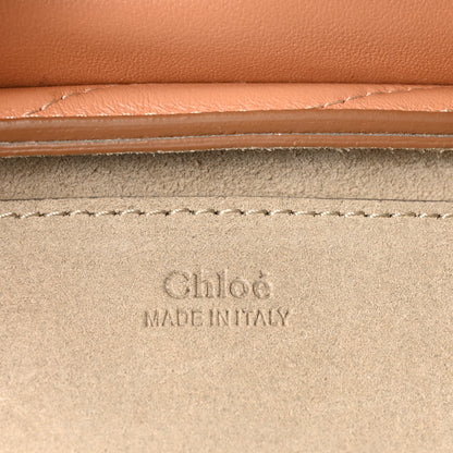 Chloe Calfskin Quilted Nano Drew Bijou Shoulder Bag Blushy Pink 5 of 9