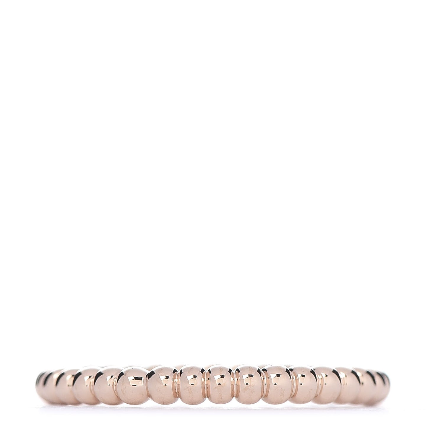 18K Rose Gold Small Perlee Ring 49 4.75